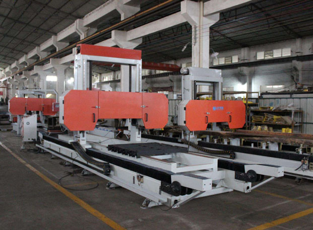 四川（chuān）金屬帶鋸床加工車間（jiān）