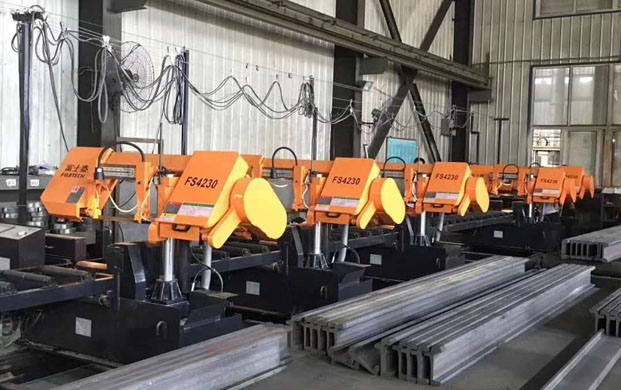 四川某機械公司使用（yòng）富士（shì）泰帶鋸床案例